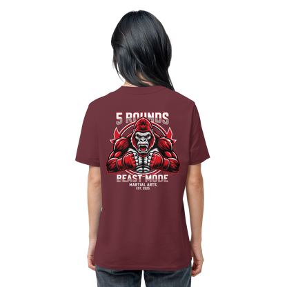 5 ROUNDS BEAST MODE Gorilla Organic Shirt