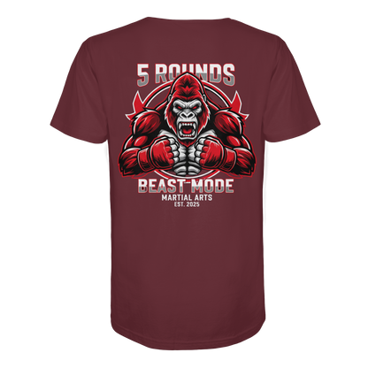 5 ROUNDS BEAST MODE Gorilla Organic Shirt