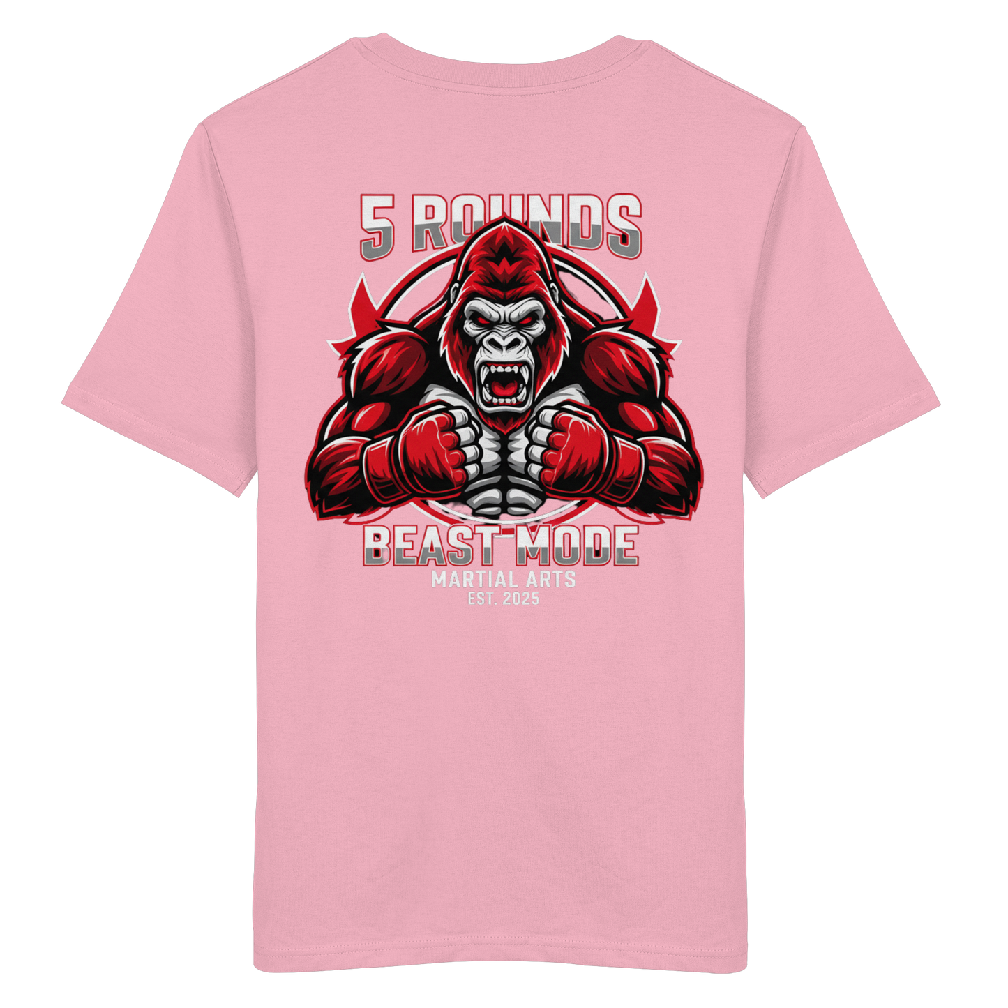 5 ROUNDS BEAST MODE Gorilla Organic Shirt