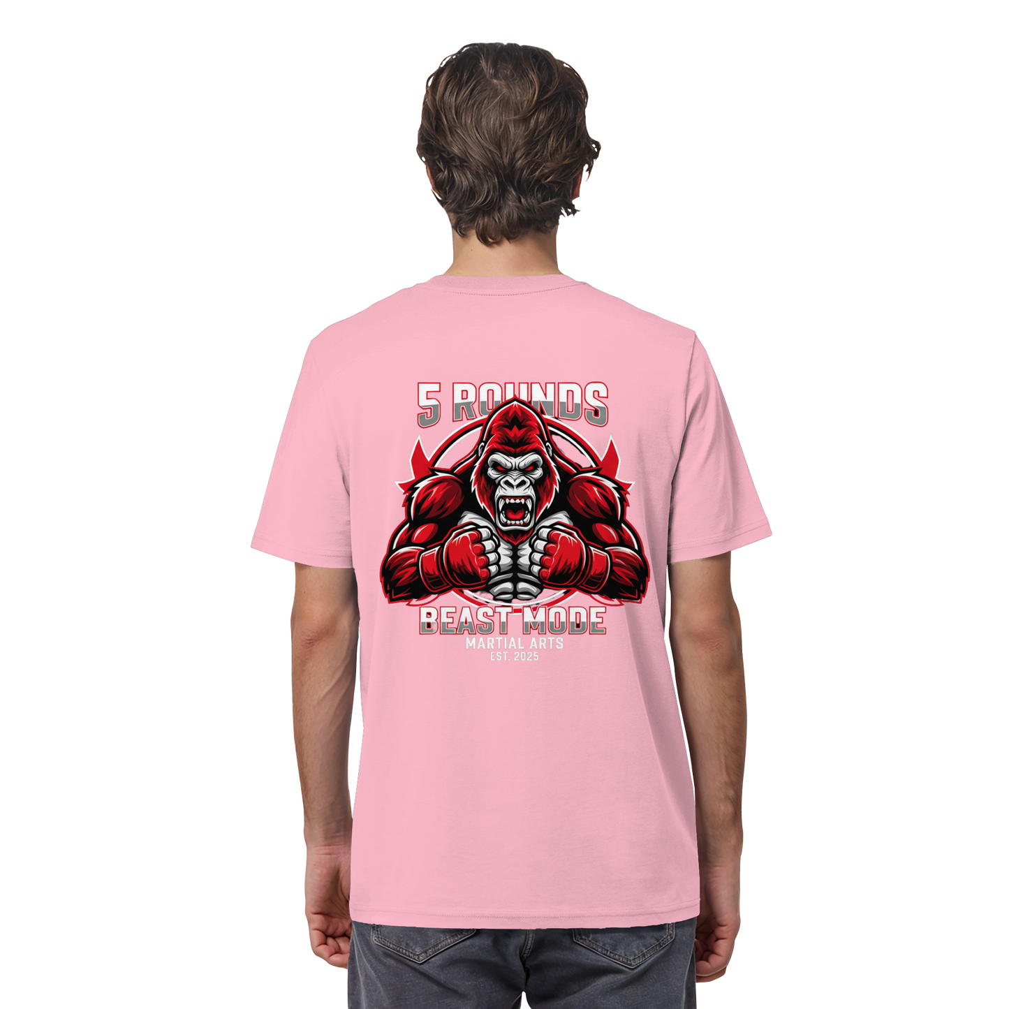 5 ROUNDS BEAST MODE Gorilla Organic Shirt