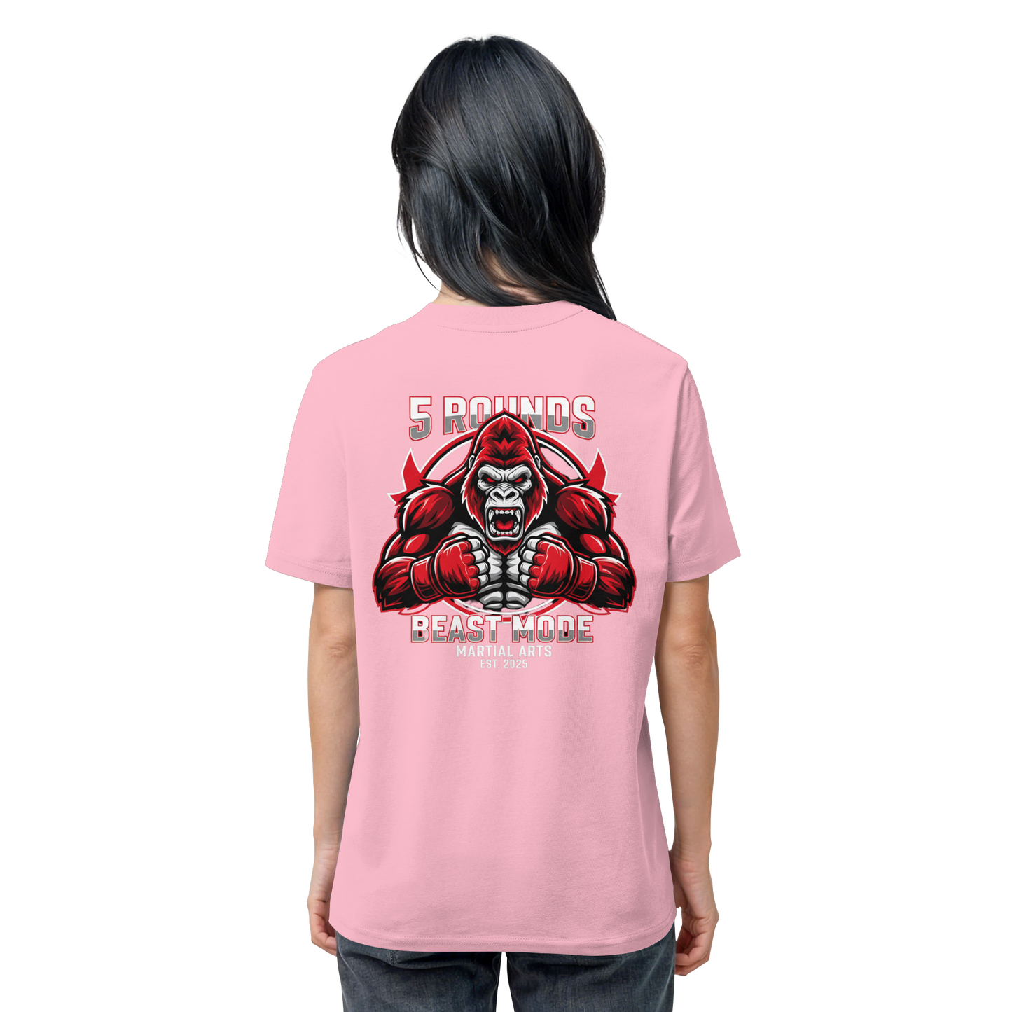 5 ROUNDS BEAST MODE Gorilla Organic Shirt