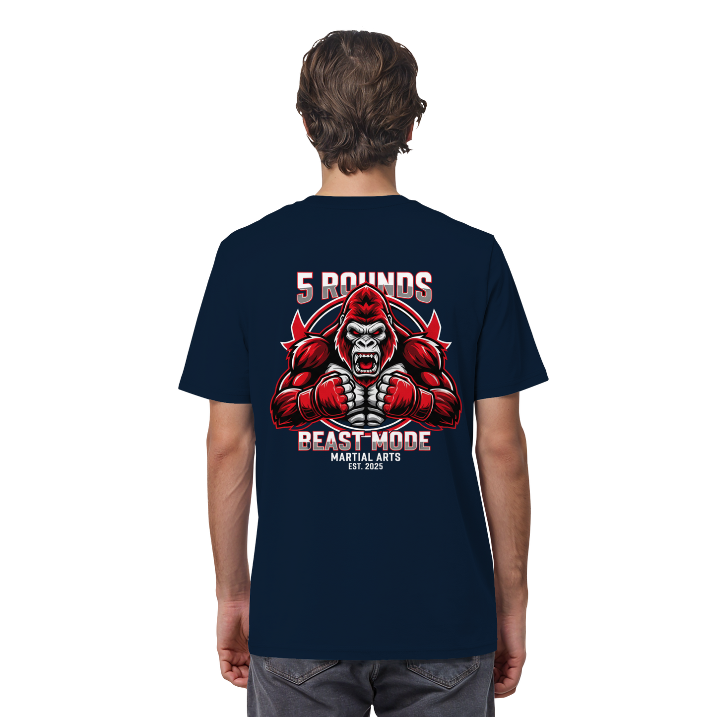 5 ROUNDS BEAST MODE Gorilla Organic Shirt