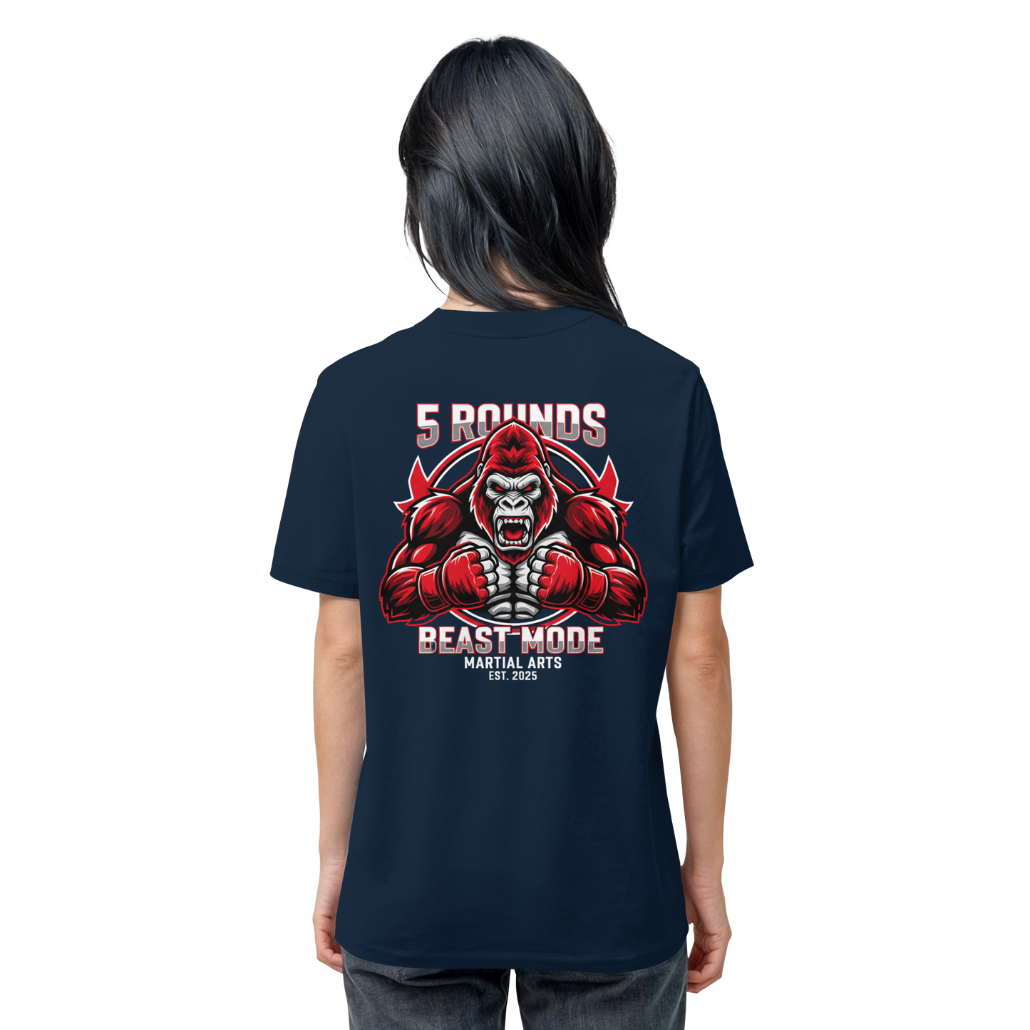 5 ROUNDS BEAST MODE Gorilla Organic Shirt