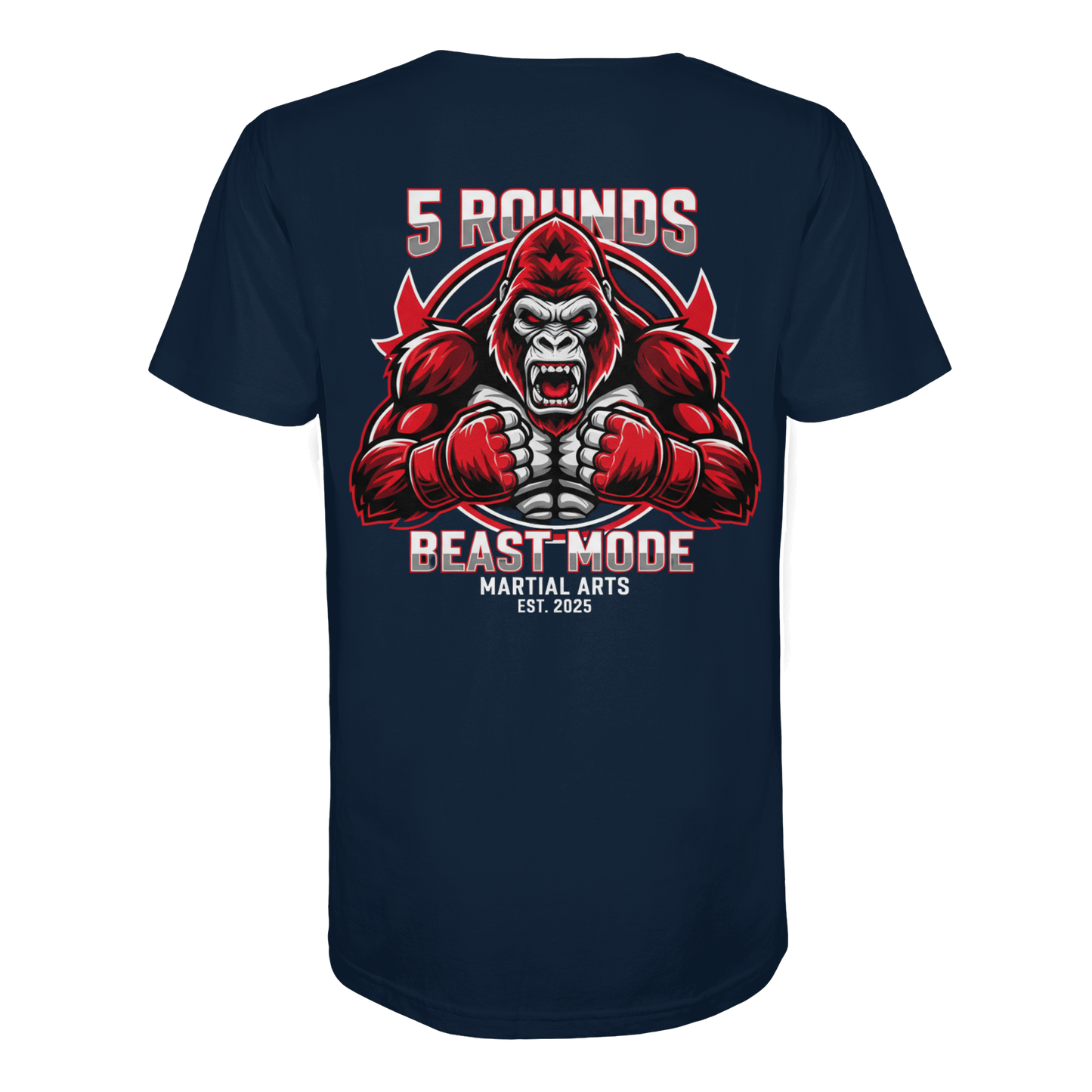 5 ROUNDS BEAST MODE Gorilla Organic Shirt
