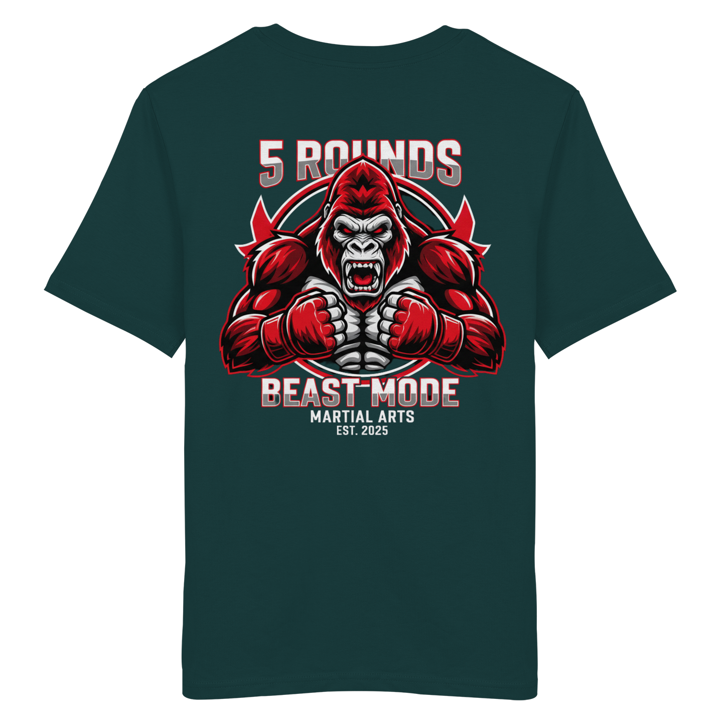 5 ROUNDS BEAST MODE Gorilla Organic Shirt