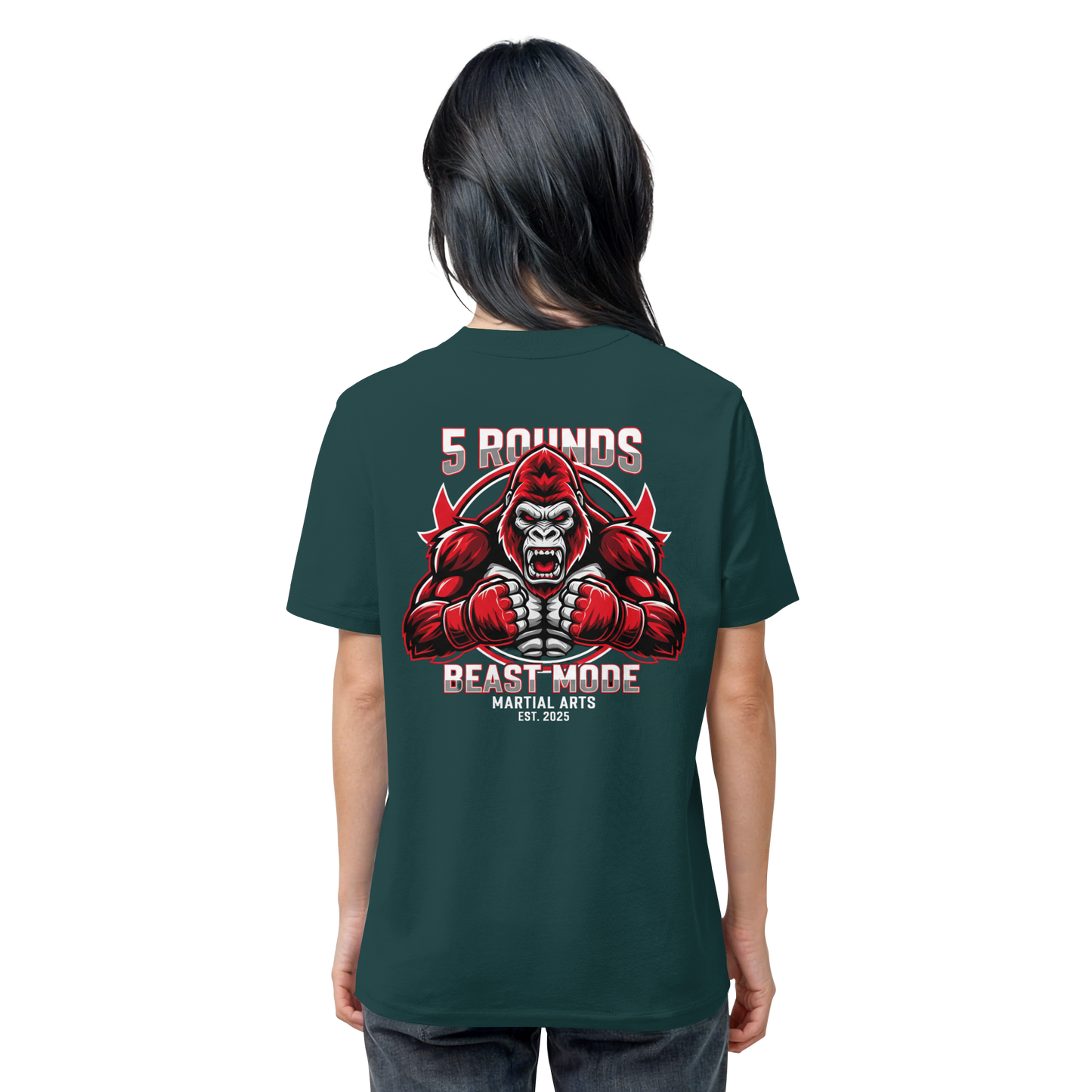 5 ROUNDS BEAST MODE Gorilla Organic Shirt