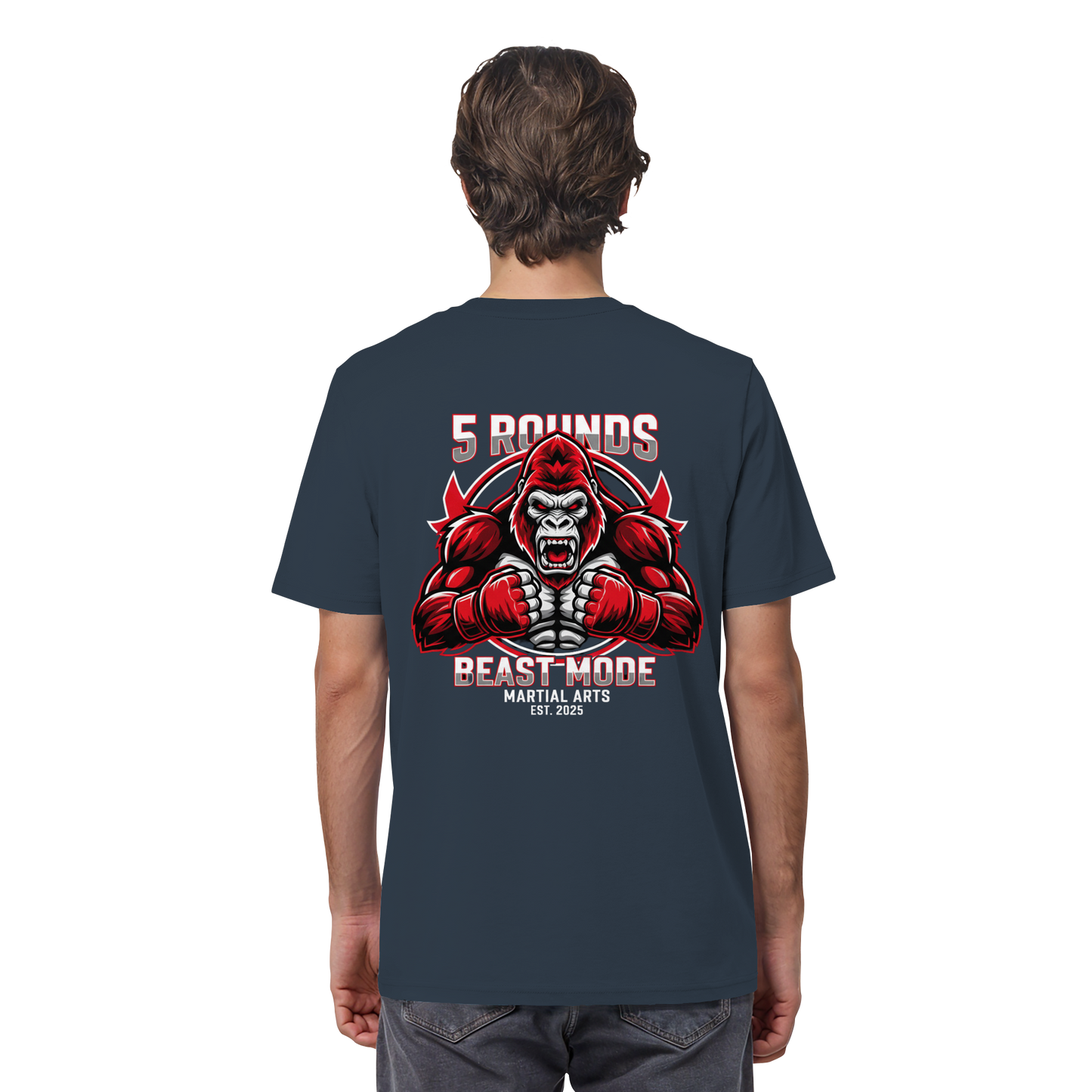 5 ROUNDS BEAST MODE Gorilla Organic Shirt