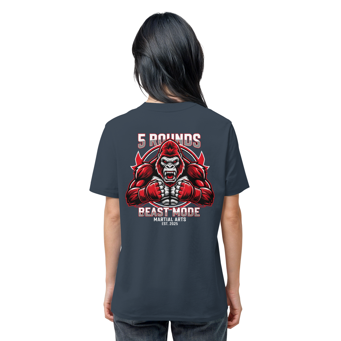 5 ROUNDS BEAST MODE Gorilla Organic Shirt