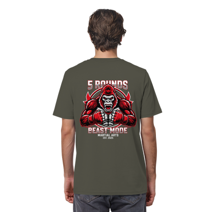 5 ROUNDS BEAST MODE Gorilla Organic Shirt