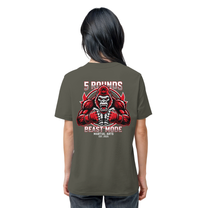 5 ROUNDS BEAST MODE Gorilla Organic Shirt