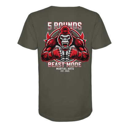 5 ROUNDS BEAST MODE Gorilla Organic Shirt