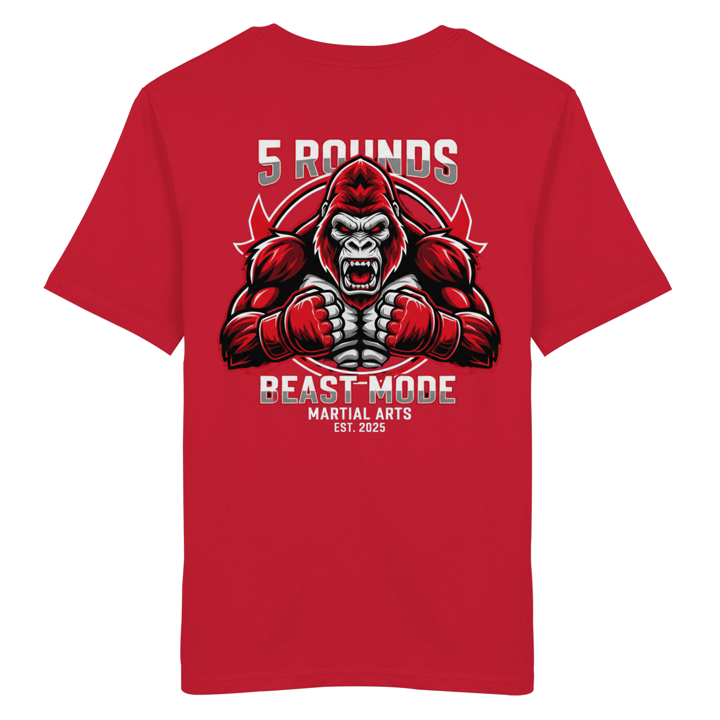 5 ROUNDS BEAST MODE Gorilla Organic Shirt