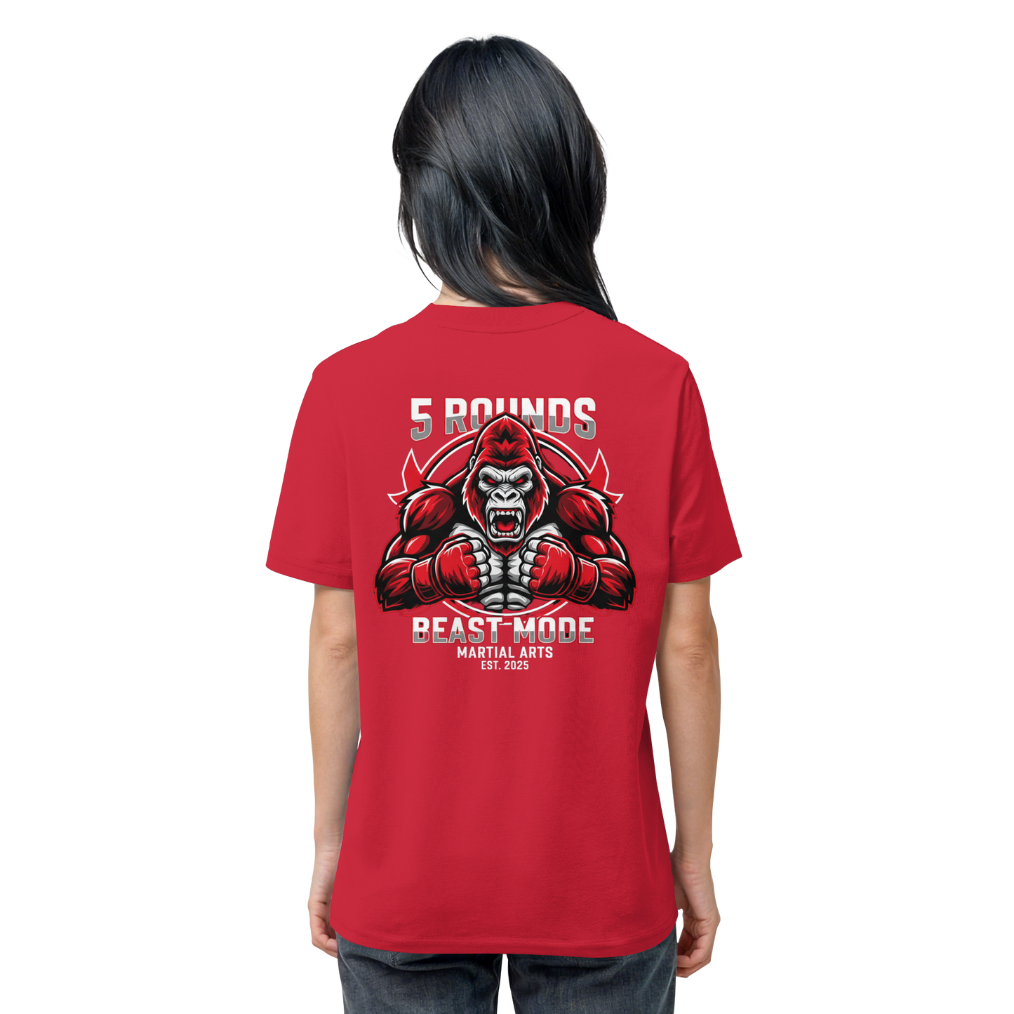 5 ROUNDS BEAST MODE Gorilla Organic Shirt