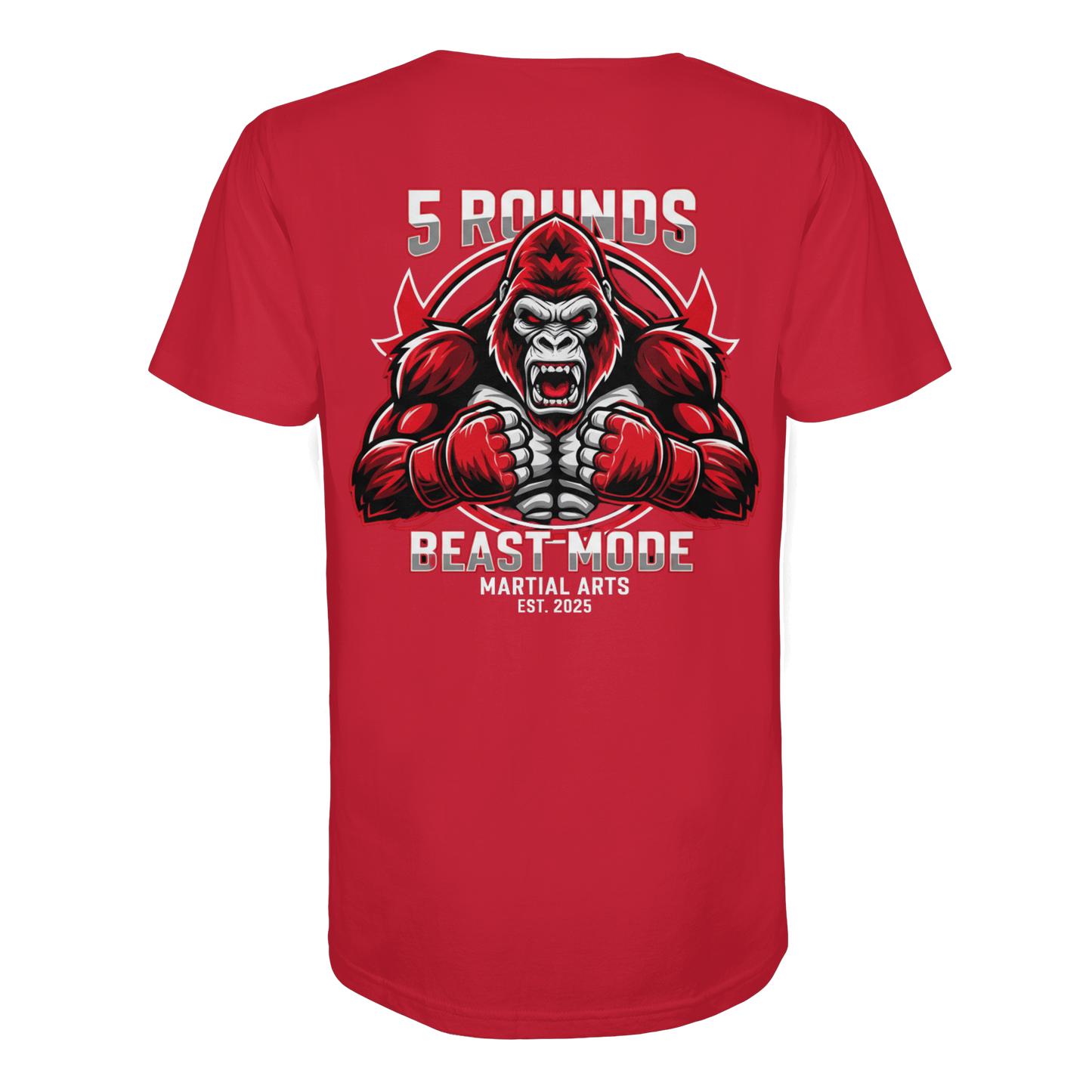 5 ROUNDS BEAST MODE Gorilla Organic Shirt