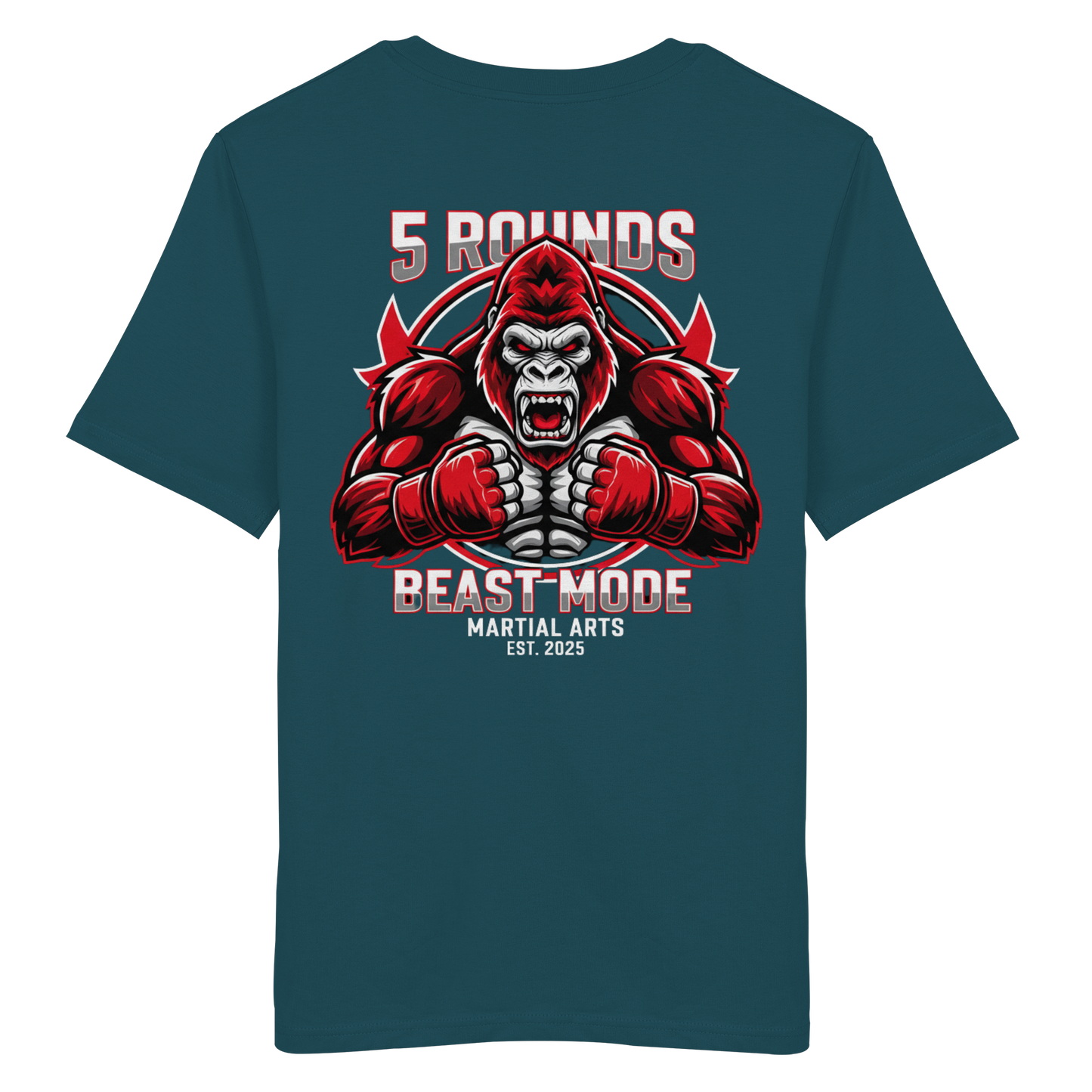 5 ROUNDS BEAST MODE Gorilla Organic Shirt