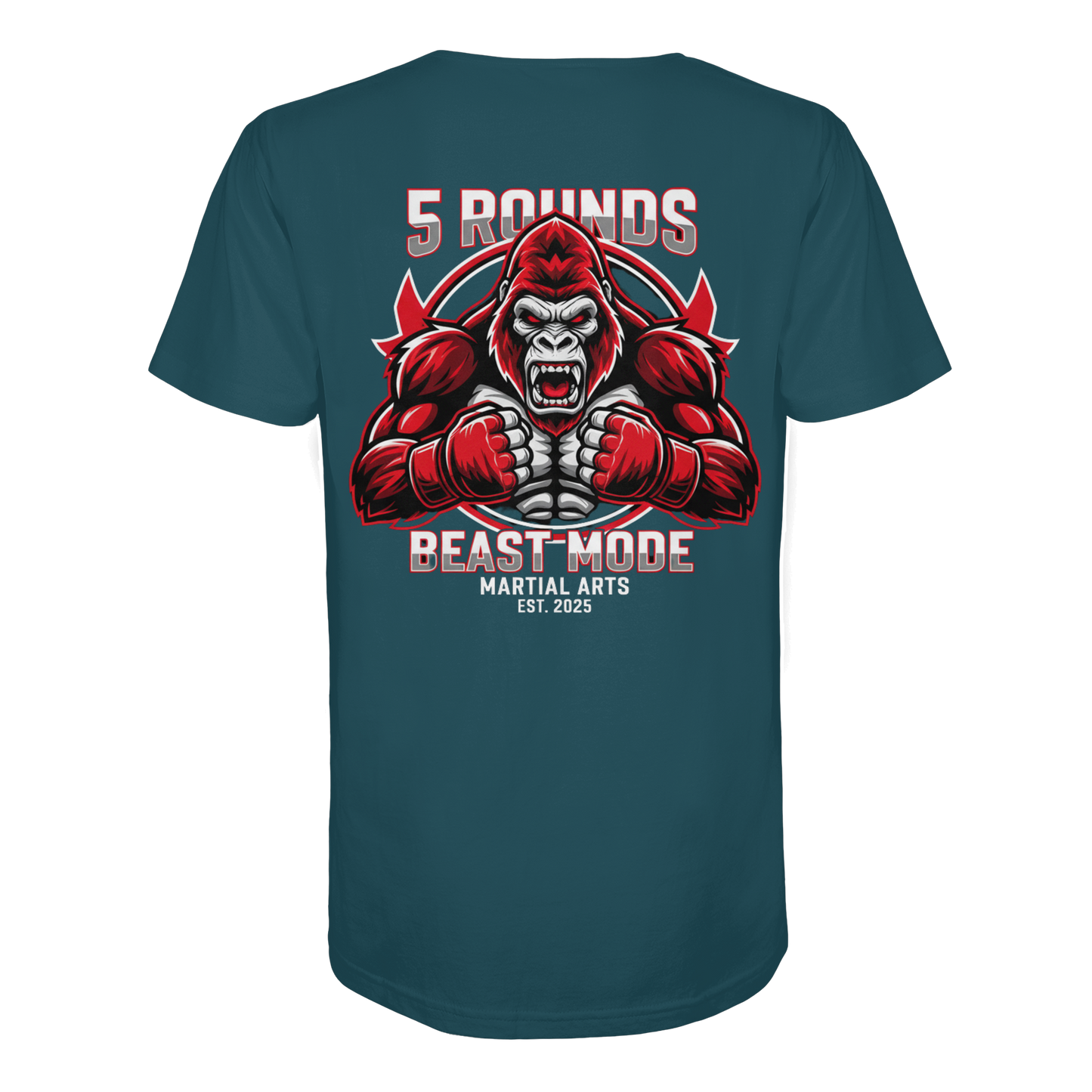 5 ROUNDS BEAST MODE Gorilla Organic Shirt