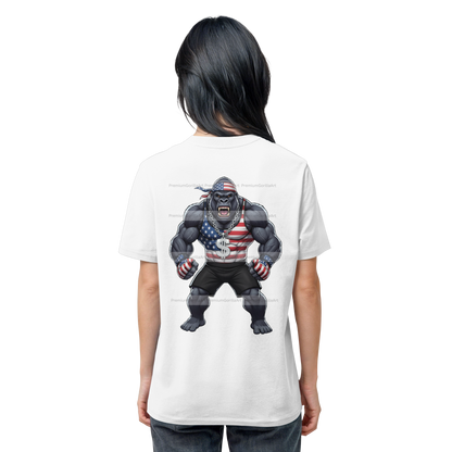 USA MMA Gorilla Fighter - Digital Art Bundle (4 PNG Files)