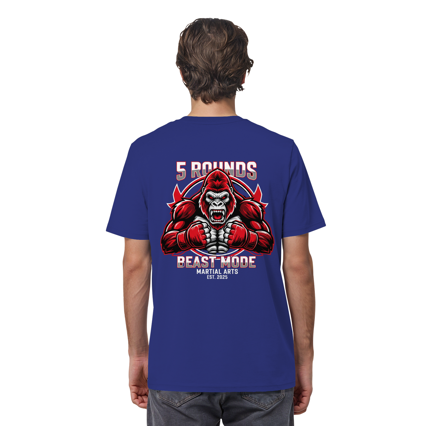 5 ROUNDS BEAST MODE Gorilla Organic Shirt