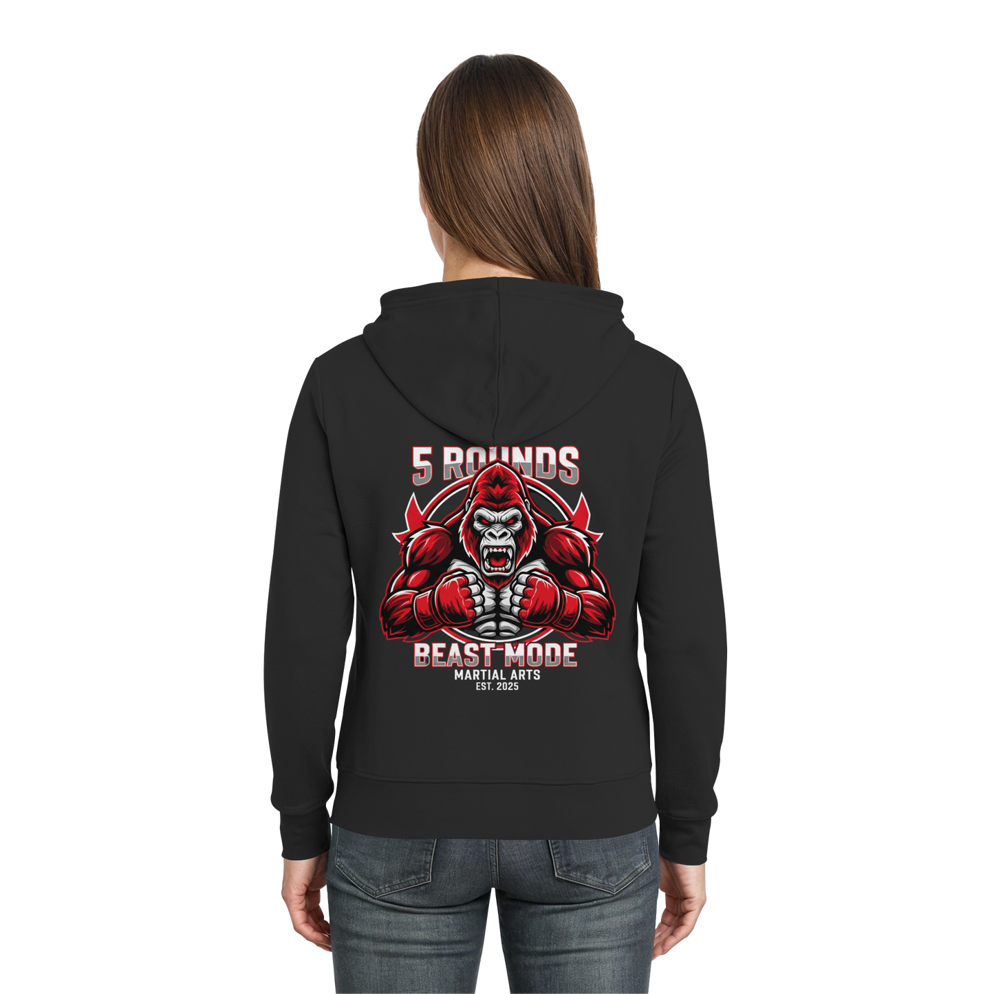 5 ROUNDS BEAST MODE Gorilla Zipper