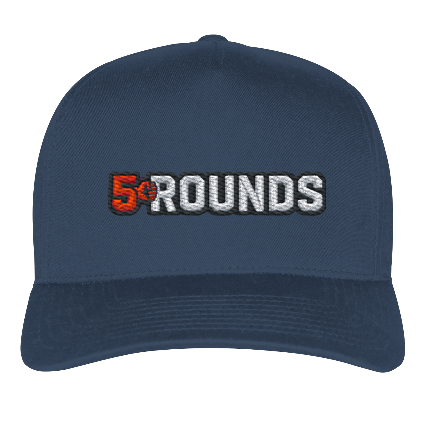 5 ROUNDS Logo Stick - Classic Curved Snapback