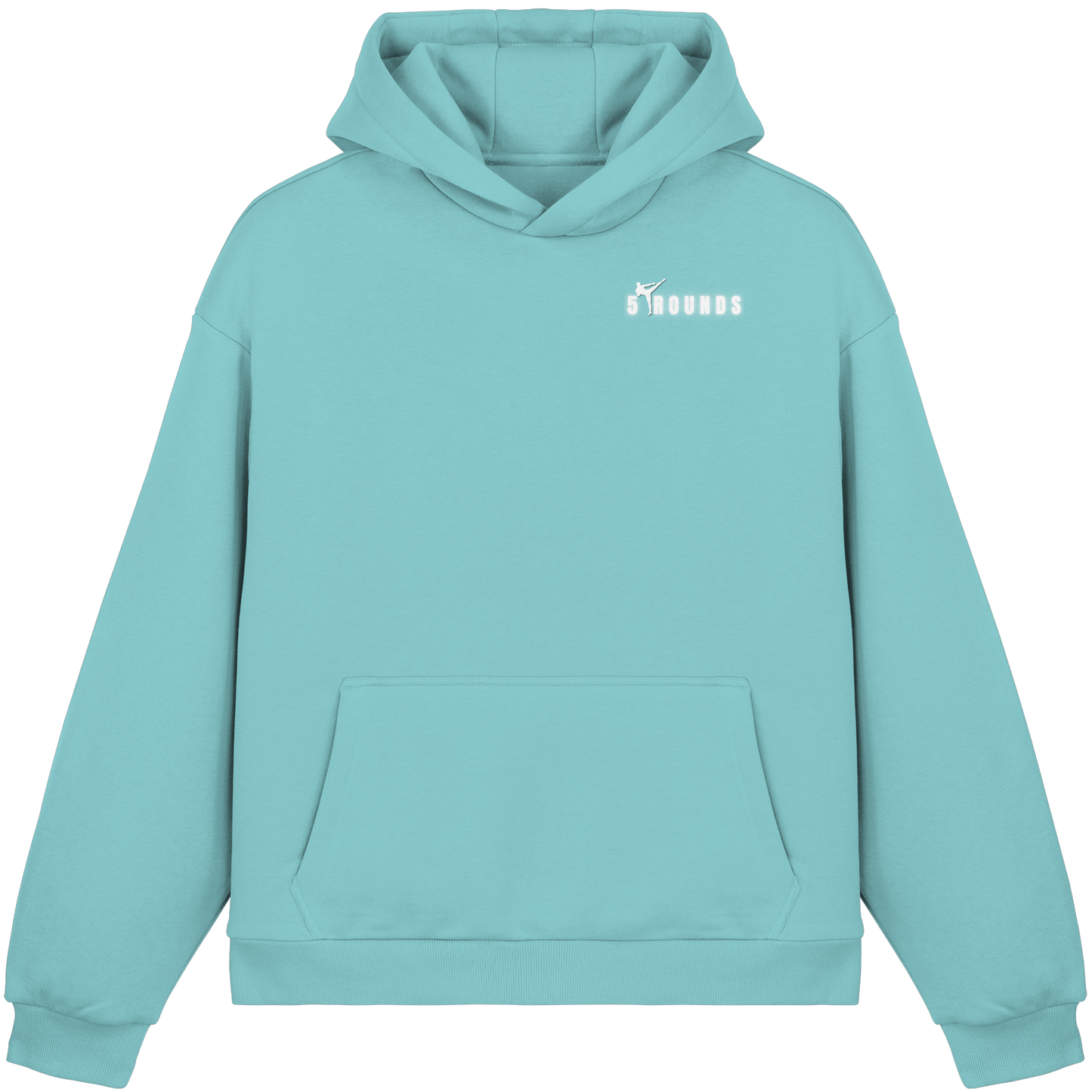 5 ROUNDS Fluffy Boxcut Hoodie – Premium Oversized Hoodie