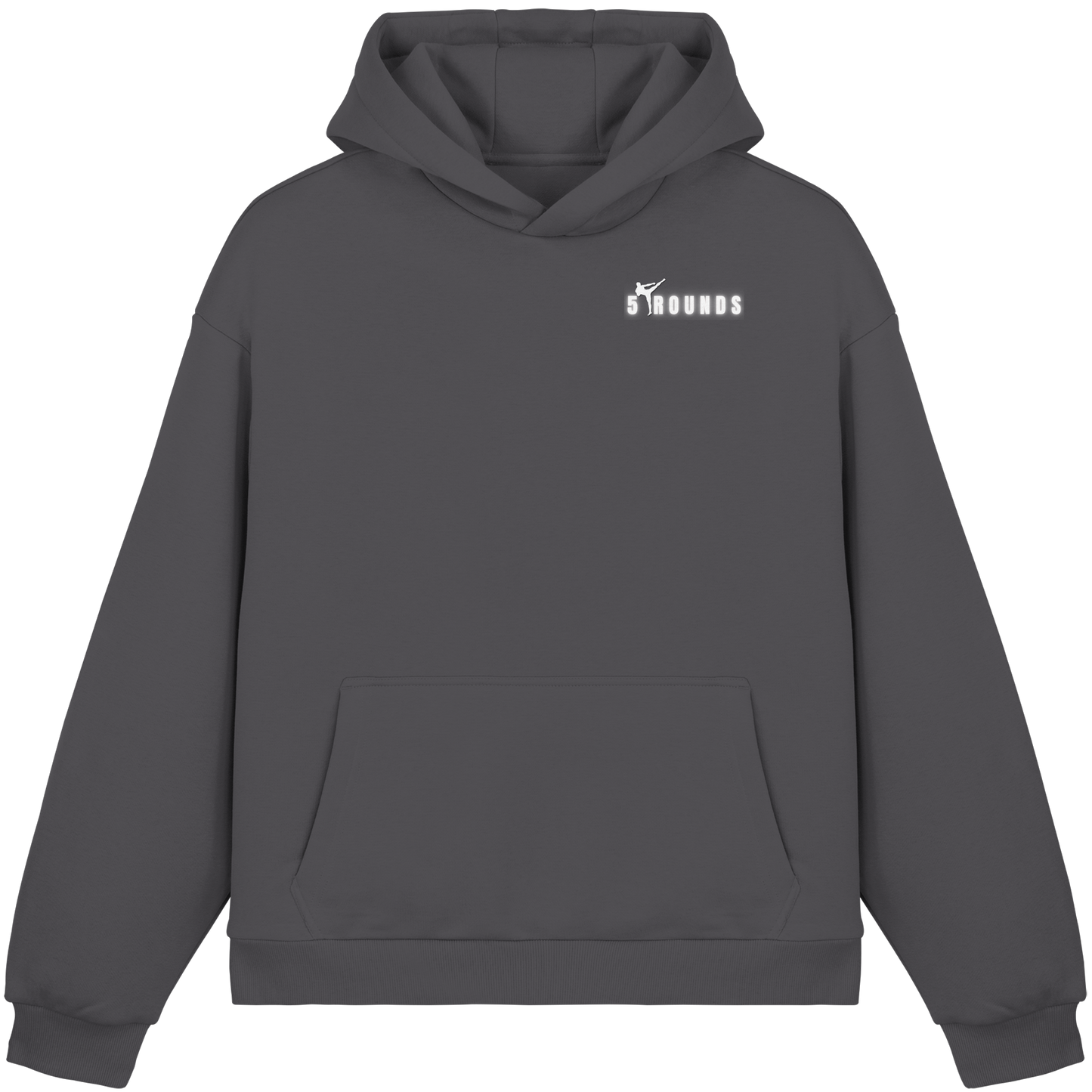 5 ROUNDS Fluffy Boxcut Hoodie – Premium Oversized Hoodie