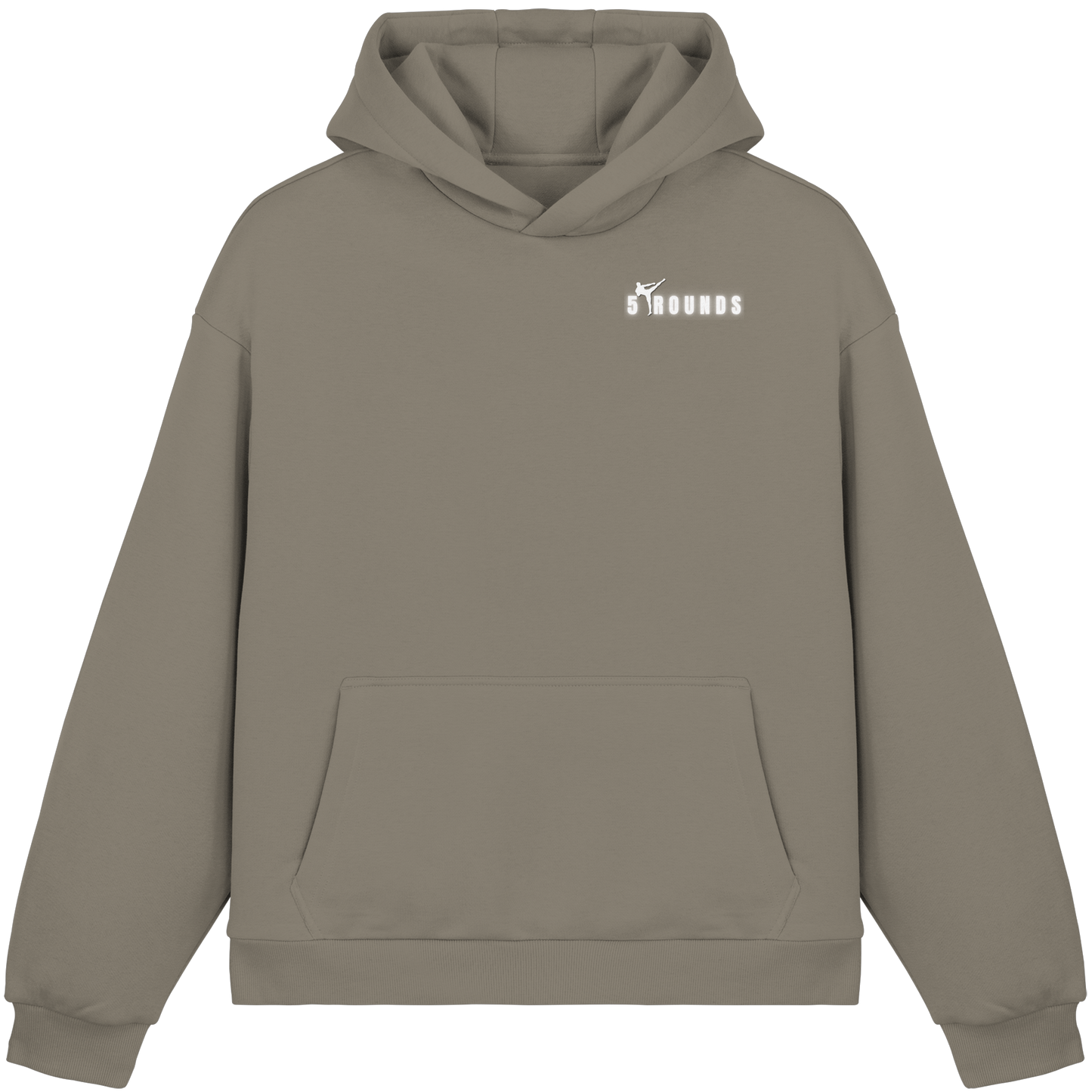 5 ROUNDS Fluffy Boxcut Hoodie – Premium Oversized Hoodie
