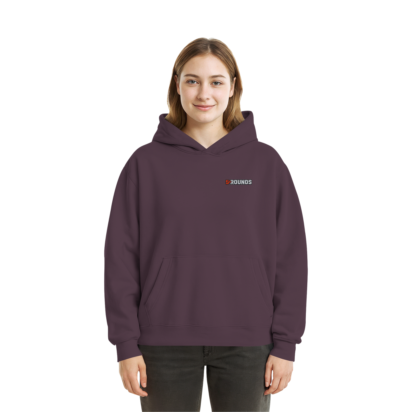 5 ROUNDS BEAST MODE Gorilla Fluffy Boxcut Hoodie