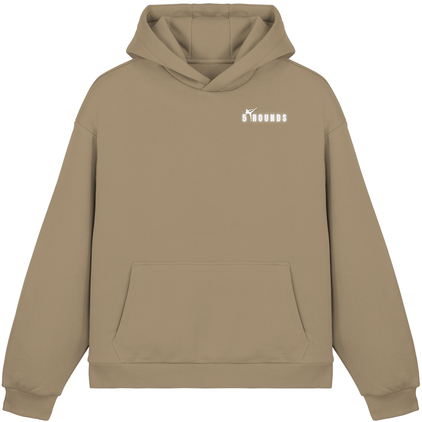 5 ROUNDS Fluffy Boxcut Hoodie – Premium Oversized Hoodie