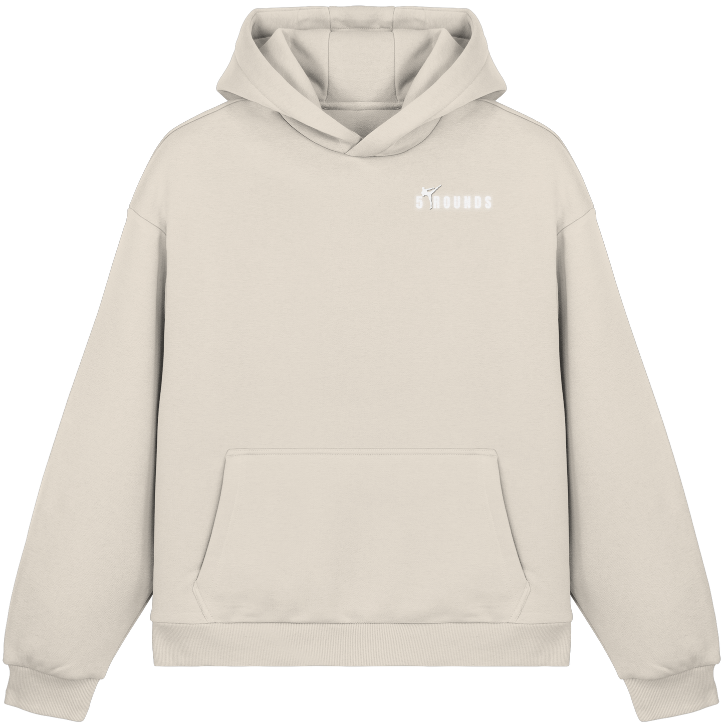 5 ROUNDS Fluffy Boxcut Hoodie – Premium Oversized Hoodie