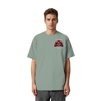 5 ROUNDS BEAST MODE Gorilla Heavy Oversized Organic Shirt