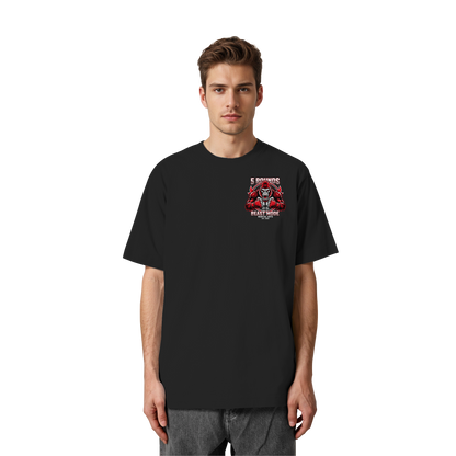 5 ROUNDS BEAST MODE Gorilla Heavy Oversized Organic Shirt