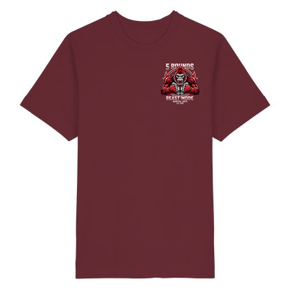 5 ROUNDS BEAST MODE Gorilla Heavy Oversized Organic Shirt