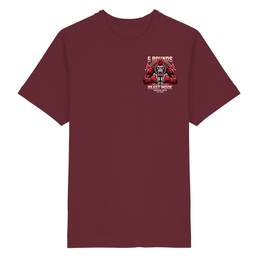 5 ROUNDS BEAST MODE Gorilla Heavy Oversized Organic Shirt