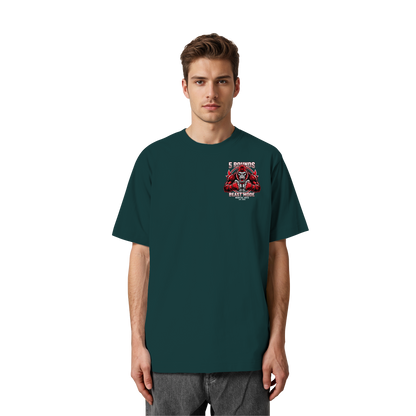 5 ROUNDS BEAST MODE Gorilla Heavy Oversized Organic Shirt