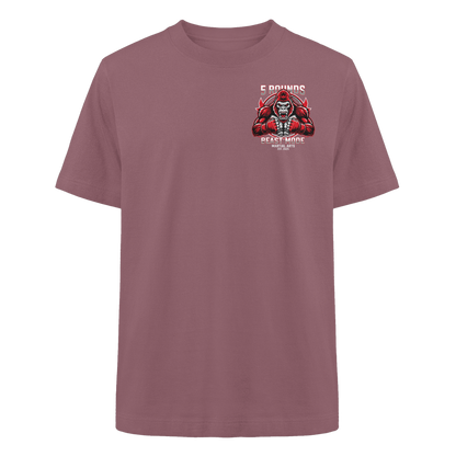 5 ROUNDS BEAST MODE Gorilla Heavy Oversized Organic Shirt