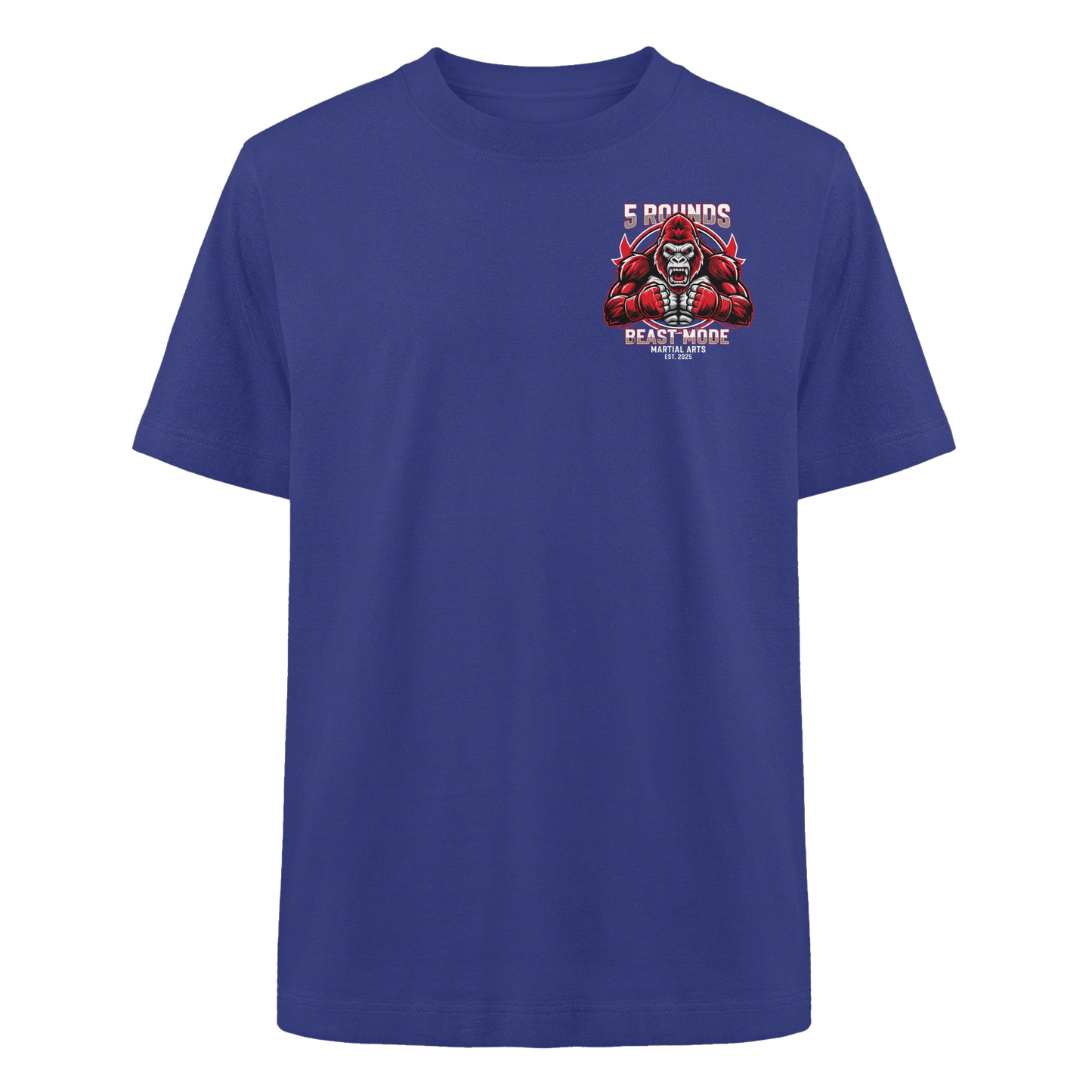5 ROUNDS BEAST MODE Gorilla Heavy Oversized Organic Shirt
