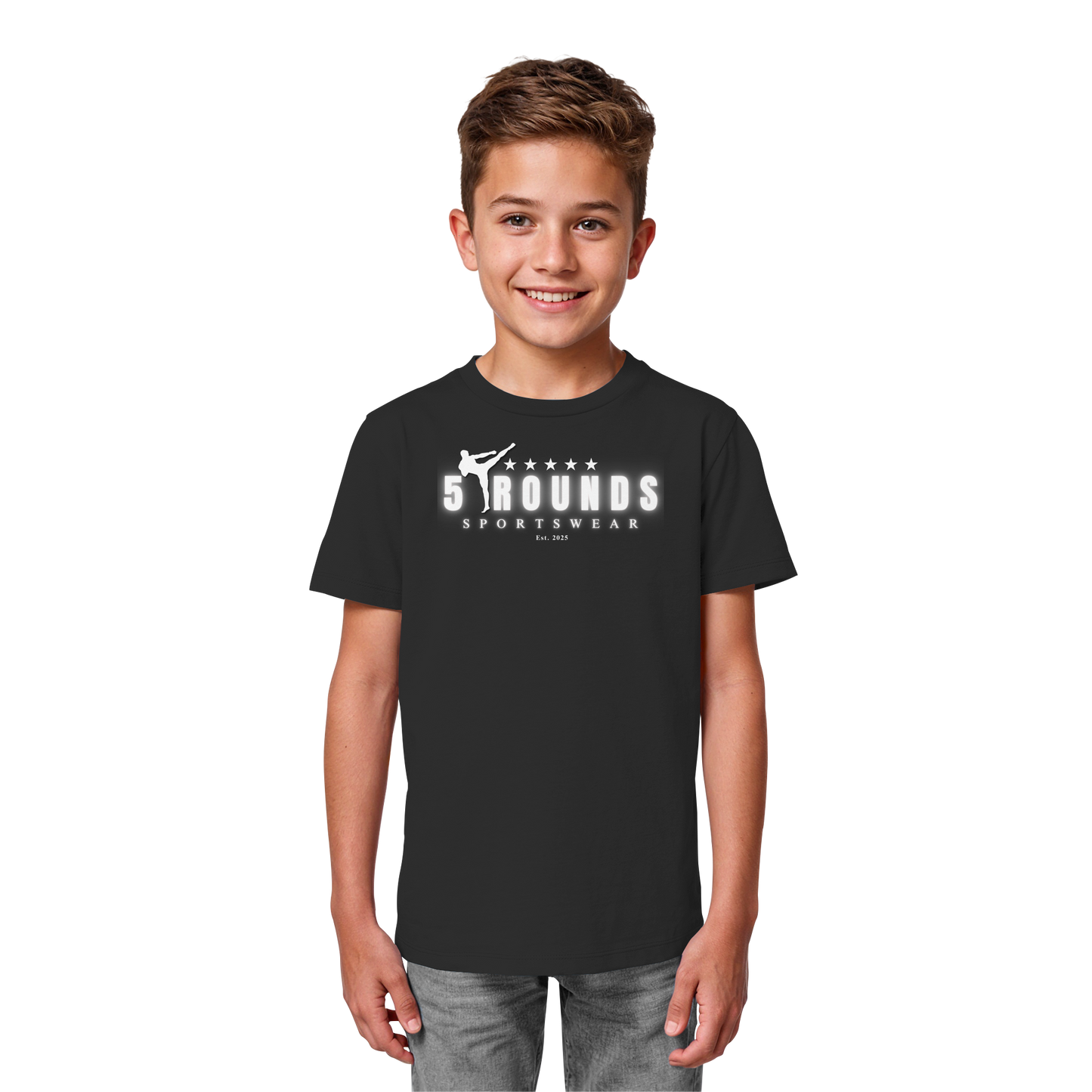 5 ROUNDS Kids Organic Shirt – Für kleine Champions