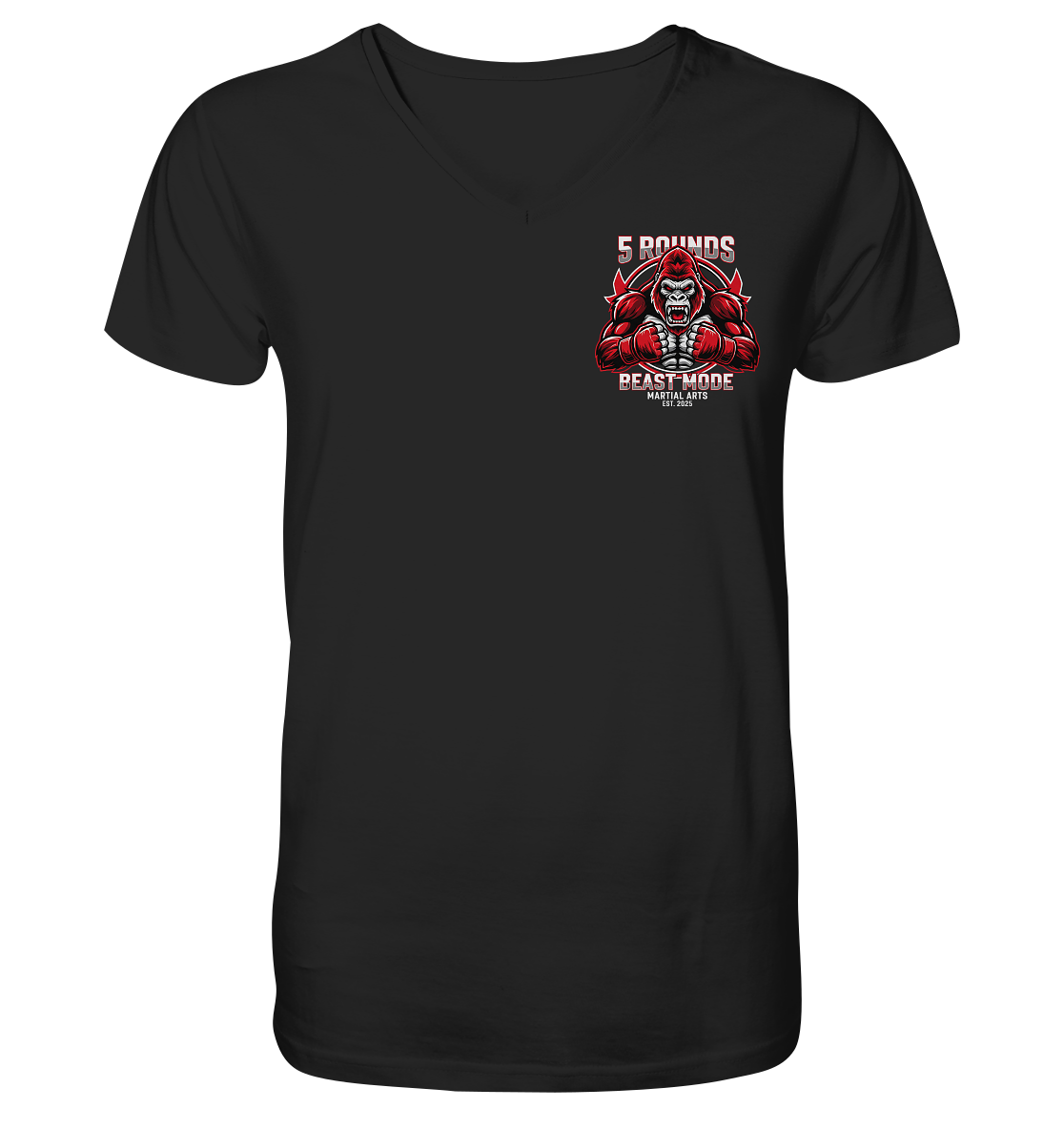 BEAST MODE Gorilla V-Neck Shirt