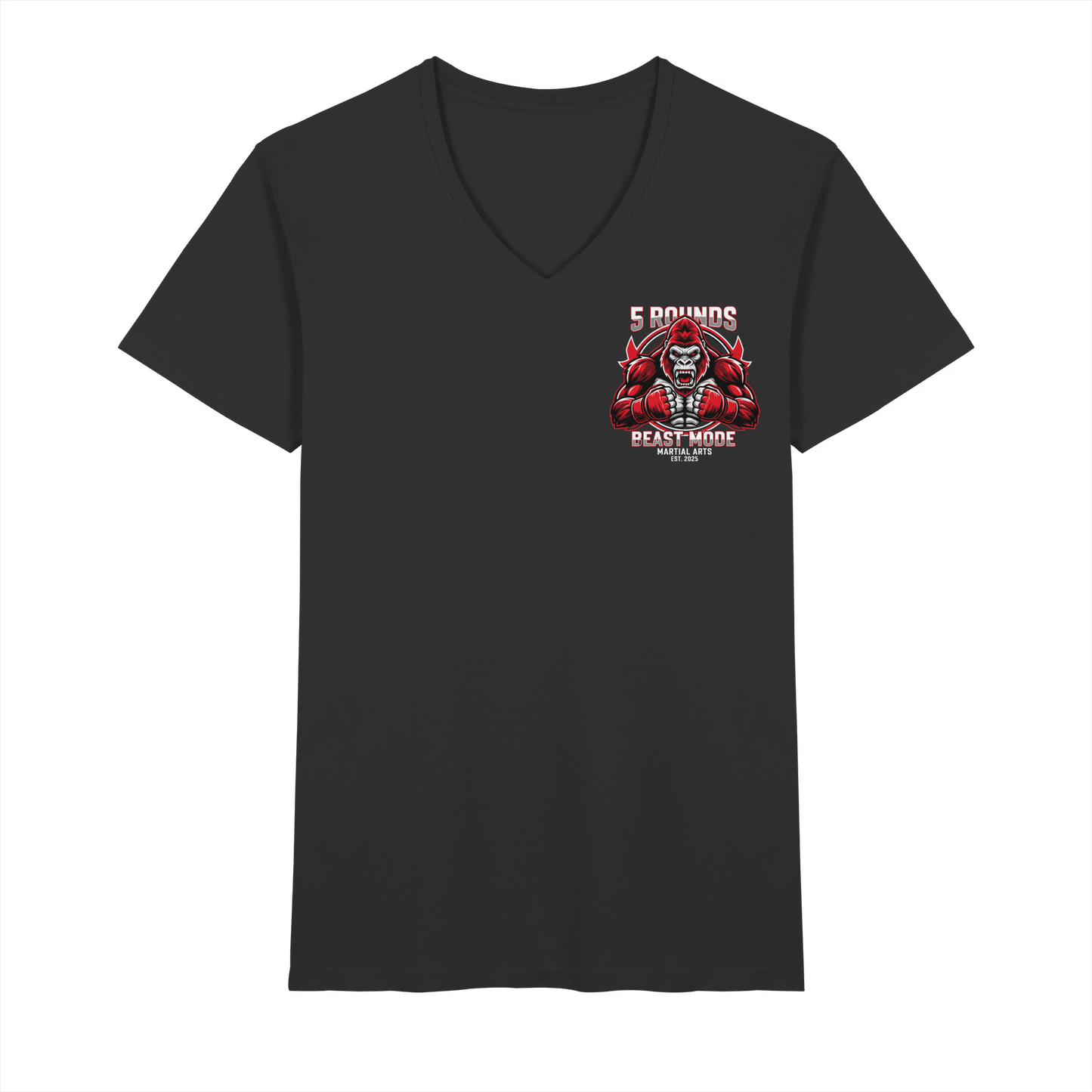 BEAST MODE Gorilla V-Neck Shirt