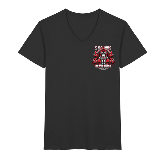 BEAST MODE Gorilla V-Neck Shirt