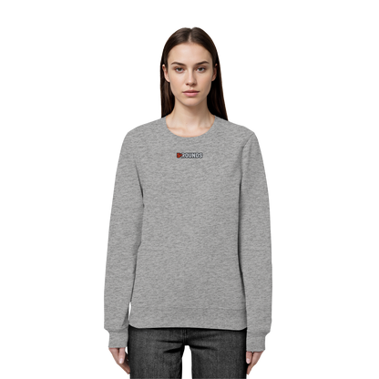 5 ROUNDS BEAST MODE Gorilla Motive Rot Weis Schwarz Farben Stick und DTF - Organic Basic Unisex Sweatshirt