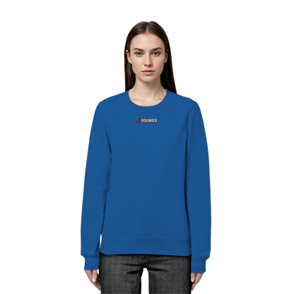 5 ROUNDS BEAST MODE Gorilla Motive Rot Weis Schwarz Farben Stick und DTF - Organic Basic Unisex Sweatshirt