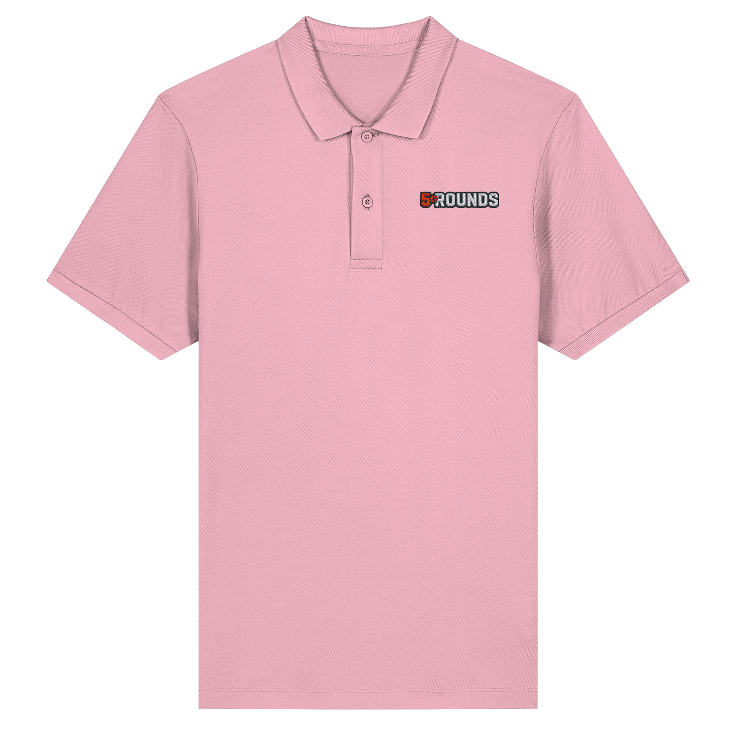 5 ROUNDS Organic Fitted Poloshirt