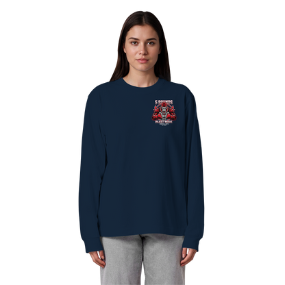 5 ROUNDS BEAST MODE Gorilla Organic Heavy Oversized Longsleeve
