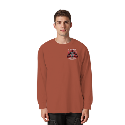 5 ROUNDS BEAST MODE Gorilla Organic Heavy Oversized Longsleeve