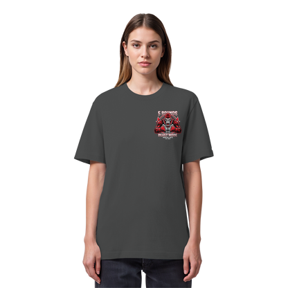 5 ROUNDS BEAST MODE Gorilla Organic Heavy T-Shirt