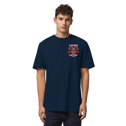 5 ROUNDS BEAST MODE Gorilla Organic Heavy T-Shirt