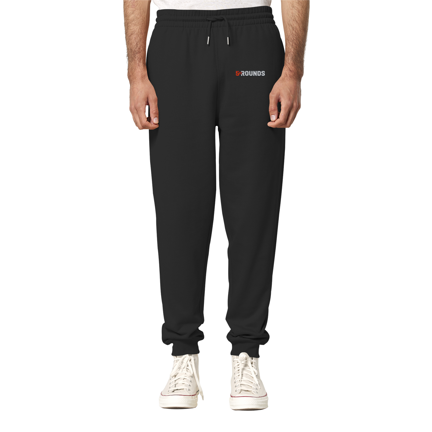 5 ROUNDS Logo Stick - Organic Jogger Pants
