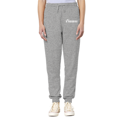 5 ROUNDS Logo Weis  - Organic Jogger Pants